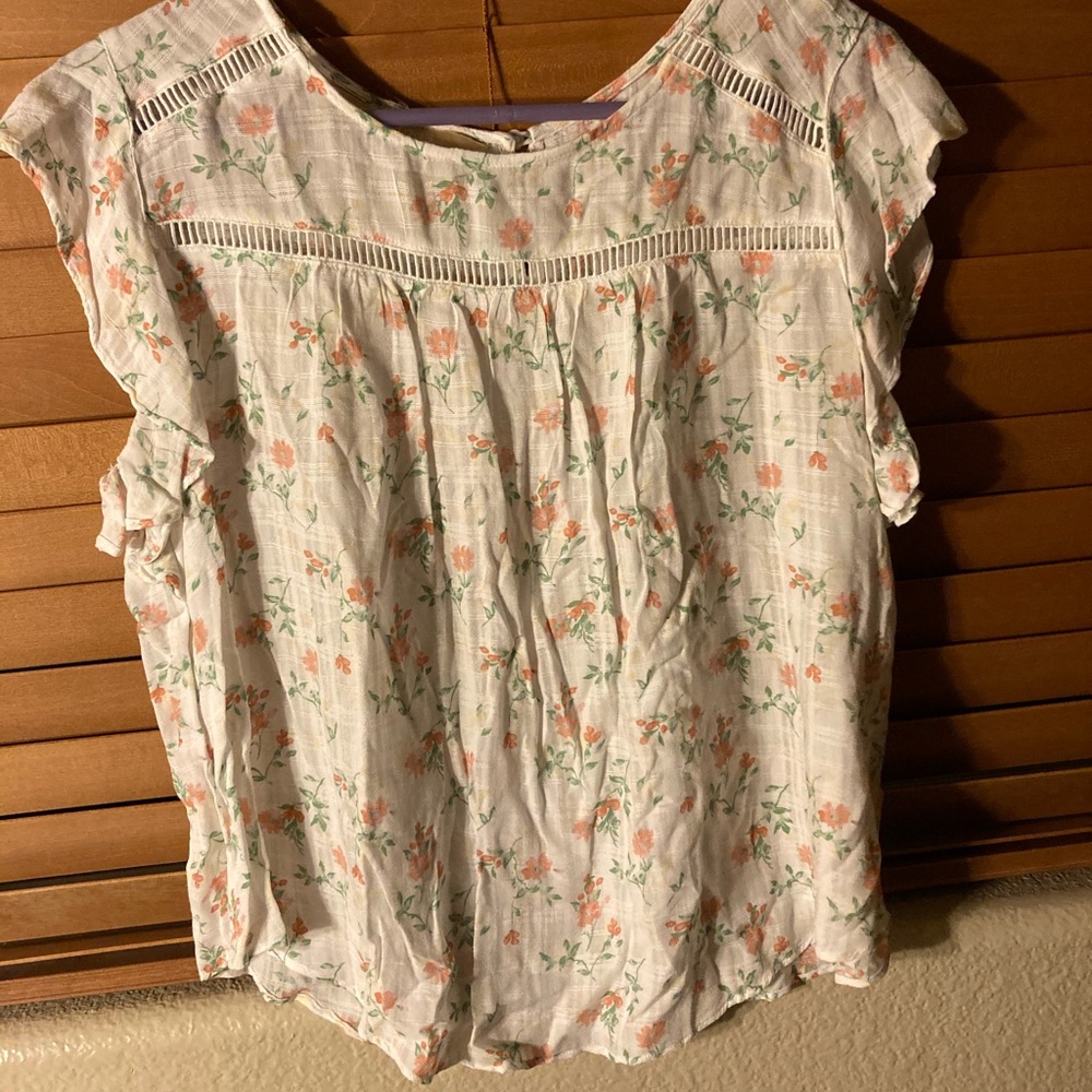 Cute flower blouse